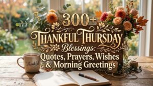 Read more about the article 300+ Thankful Thursday Blessings: Quotes, Prayers, Wishes & Morning Greetings