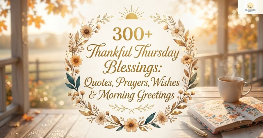 Thursday Blessings
