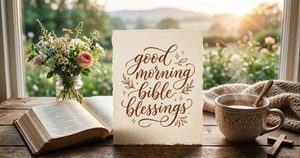 Good Morning Bible Blessings